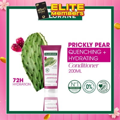KLORANE Quenching Prickly Pear Conditioner (For Dehydrated & Dull Hair) 200ml