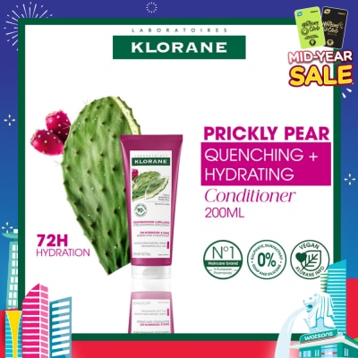 KLORANE Quenching Prickly Pear Conditioner (For Dehydrated & Dull Hair) 200ml