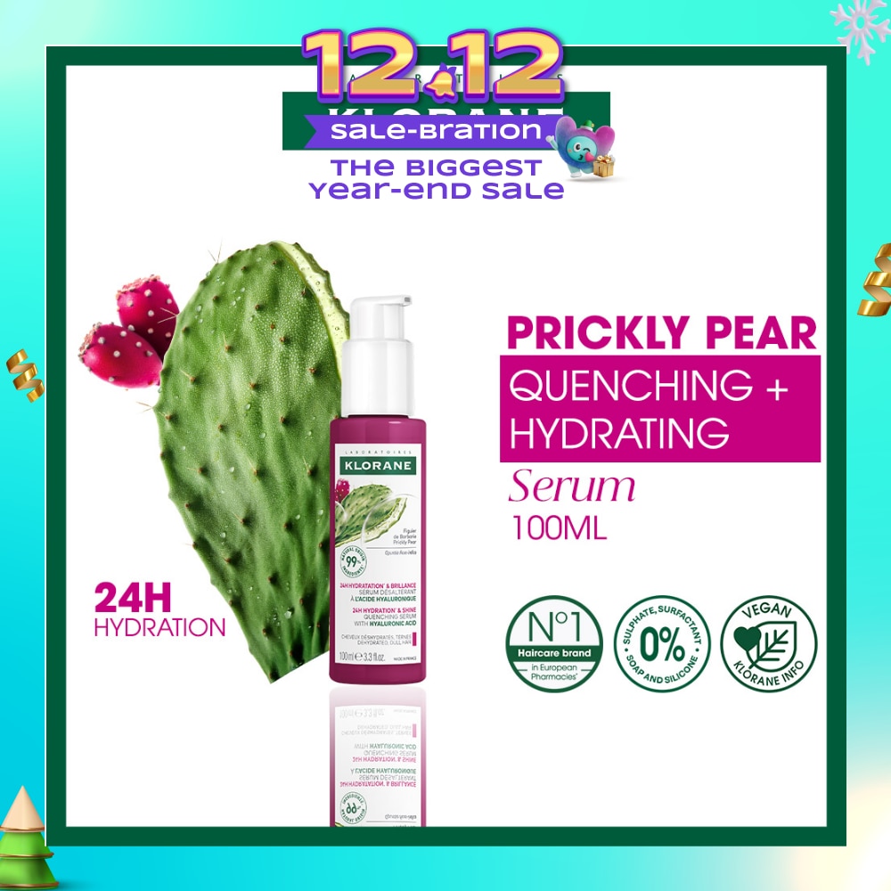 Quenching Serum With Hyaluronic Acid & Prickly Pear (To Hydrates & Repairs Hair Fiber) 100ml