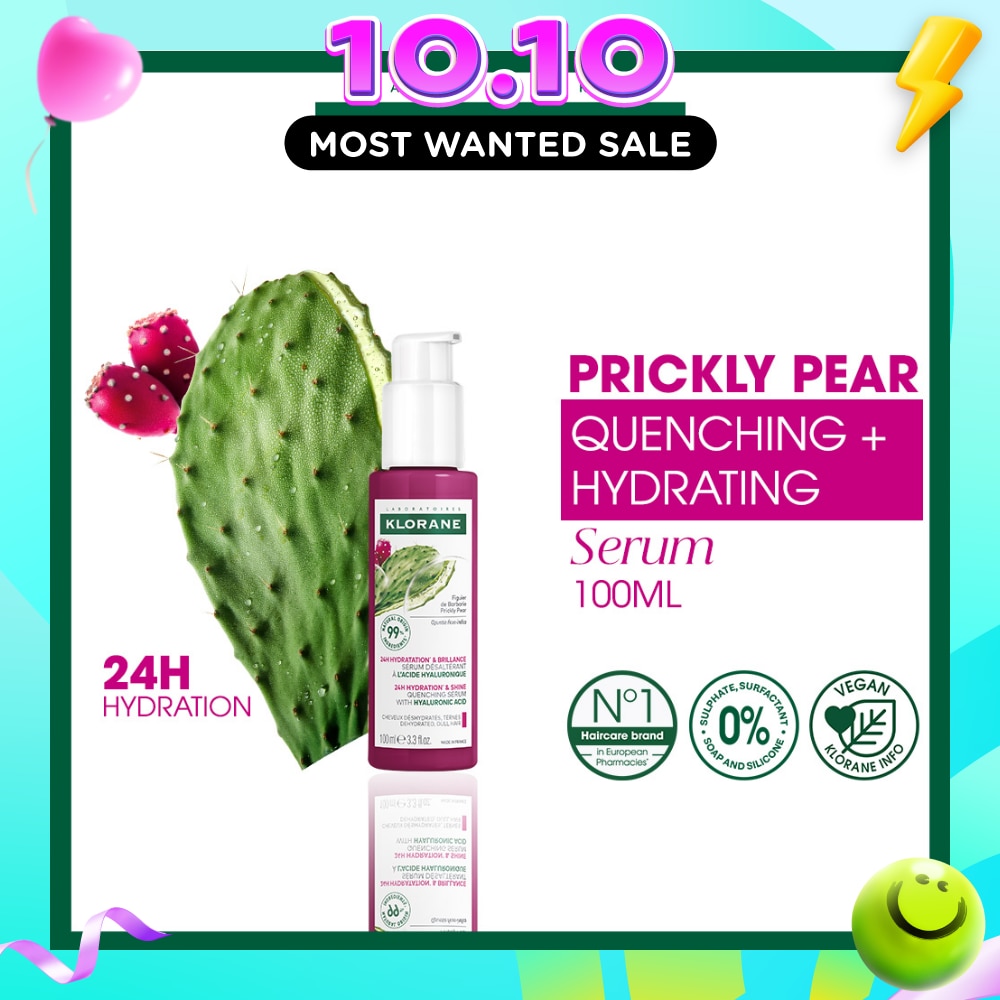 Quenching Serum With Hyaluronic Acid & Prickly Pear (To Hydrates & Repairs Hair Fiber) 100ml image