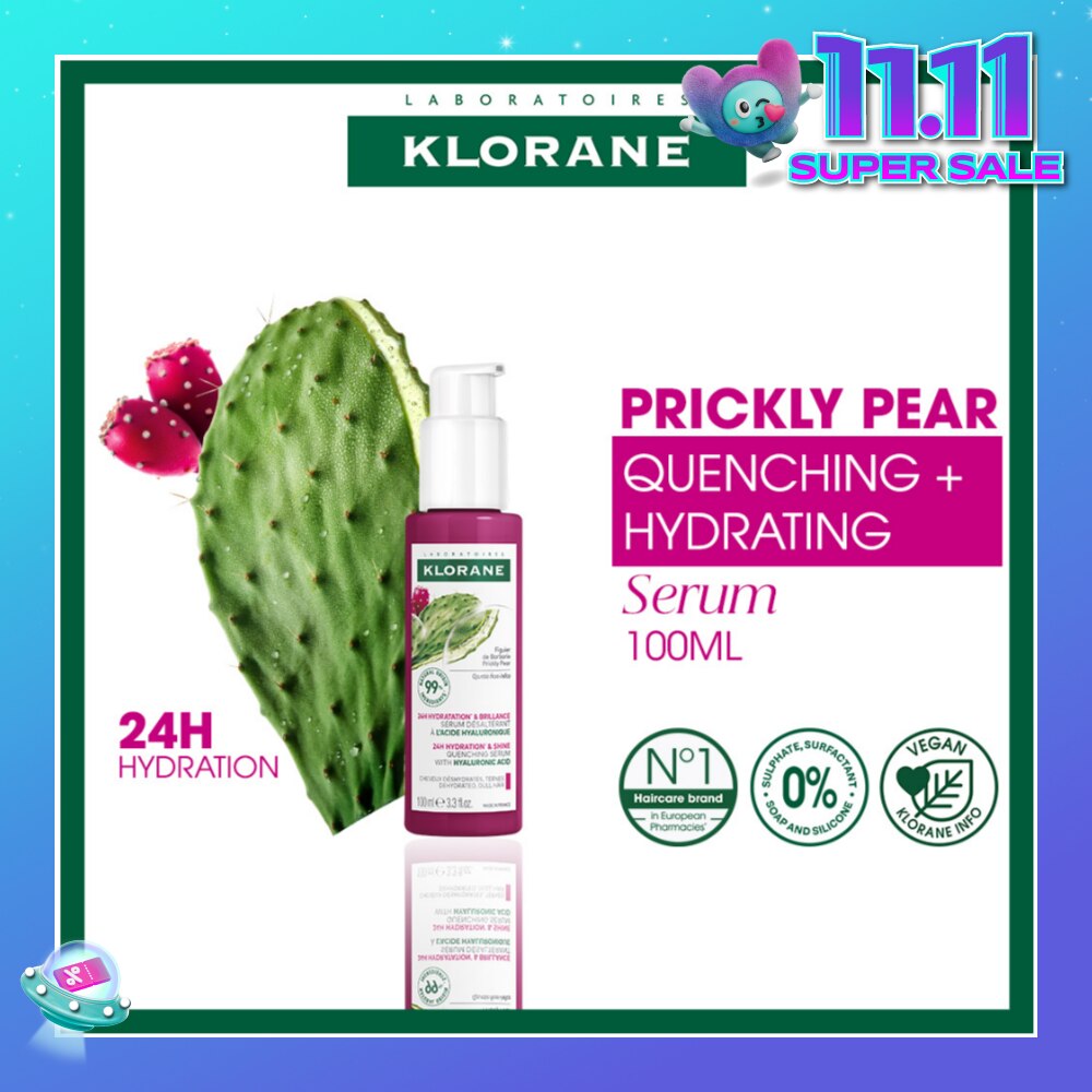Quenching Serum With Hyaluronic Acid & Prickly Pear (To Hydrates & Repairs Hair Fiber) 100ml