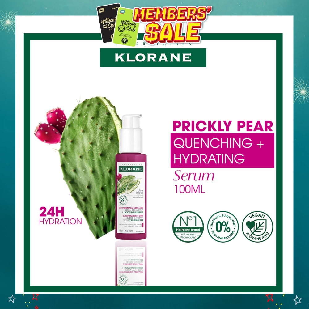 Quenching Serum With Hyaluronic Acid & Prickly Pear (To Hydrates & Repairs Hair Fiber) 100ml