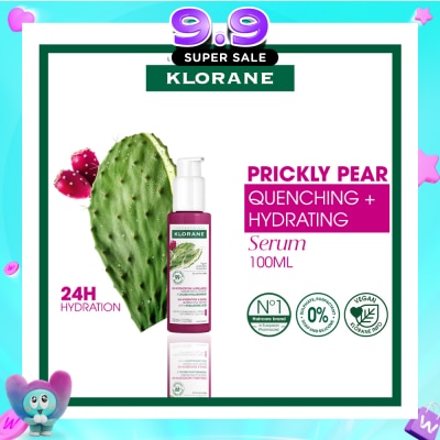 KLORANE - Quenching Serum With Hyaluronic Acid & Prickly Pear (To Hydrates & Repairs Hair Fiber) 100ml image