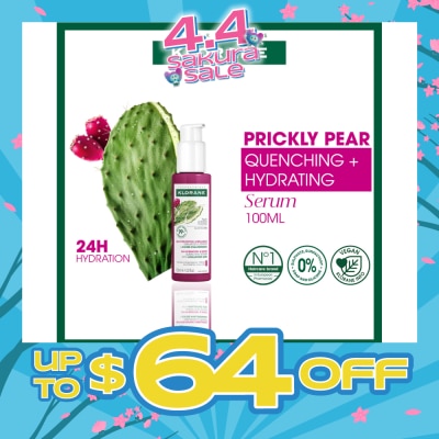 KLORANE - Quenching Serum With Hyaluronic Acid & Prickly Pear (To Hydrates & Repairs Hair Fiber) 100ml