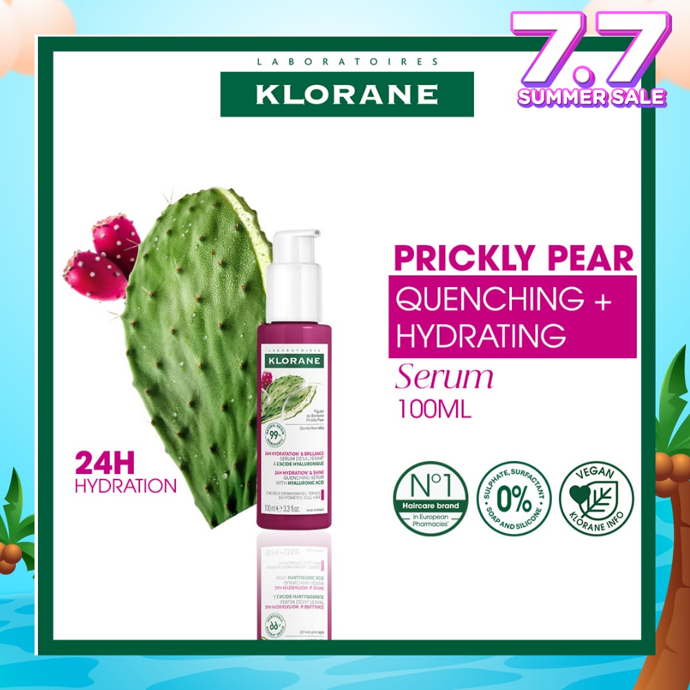 Quenching Serum With Hyaluronic Acid & Prickly Pear (To Hydrates & Repairs Hair Fiber) 100ml