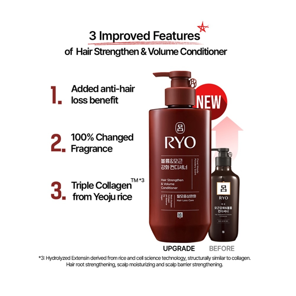 Hair Strengthen & Volume Conditioner 480ml