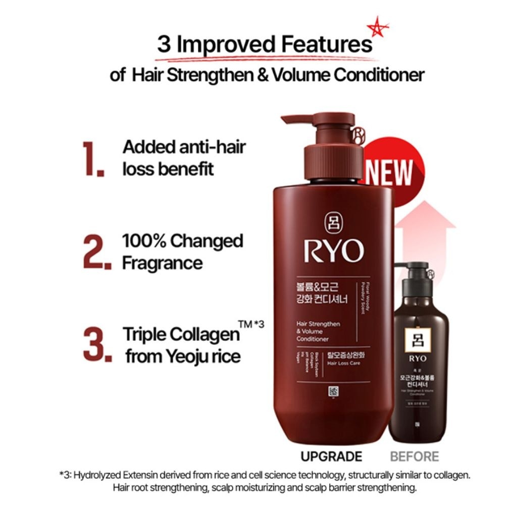 Hair Strengthen & Volume Conditioner 480ml