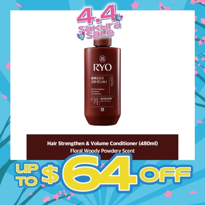 RYO - Hair Strengthen & Volume Conditioner 480ml