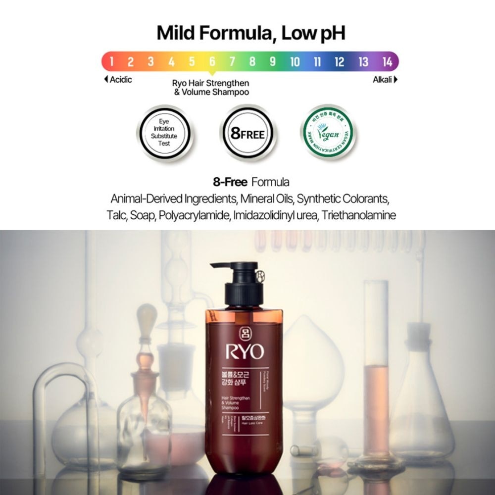 Hair Strengthen & Volume Shampoo 480ml
