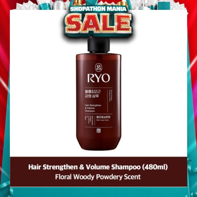 RYO - Hair Strengthen & Volume Shampoo 480ml