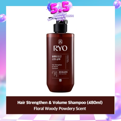 RYO - Hair Strengthen & Volume Shampoo 480ml