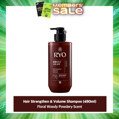 RYO - Hair Strengthen & Volume Shampoo 480ml