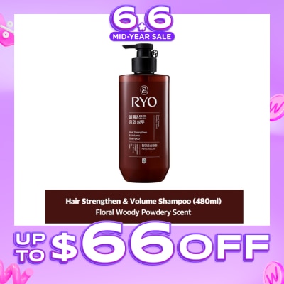 RYO - Hair Strengthen & Volume Shampoo 480ml