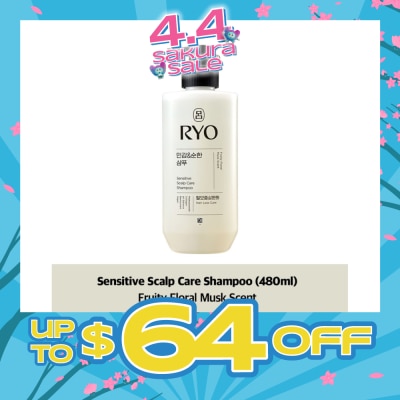 RYO - Sensitive Scalp Care Shampoo 480ml
