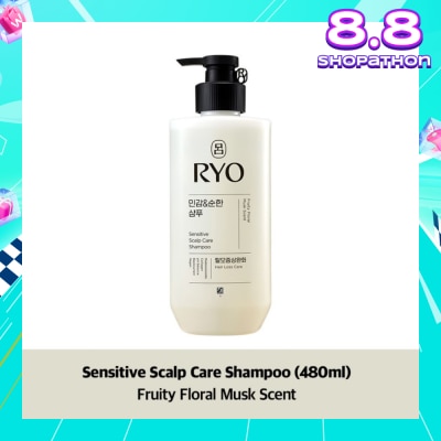 RYO Sensitive Scalp Care Shampoo 480ml