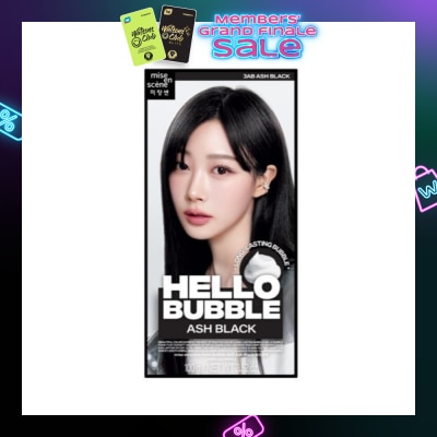 MISE-EN-SCÈNE Hello Bubble Ash Black 3AB 1s