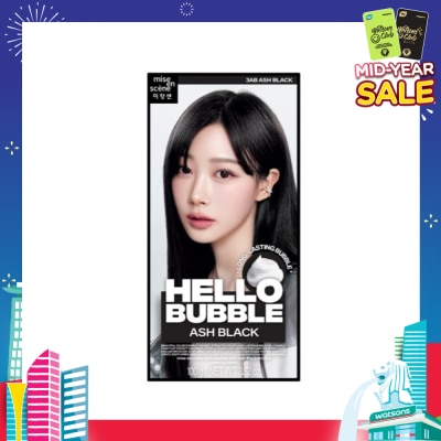 MISE-EN-SCÈNE Hello Bubble Ash Black 3AB 1s
