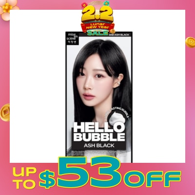 MISE-EN-SCÈNE Hello Bubble Ash Black 3AB 1s