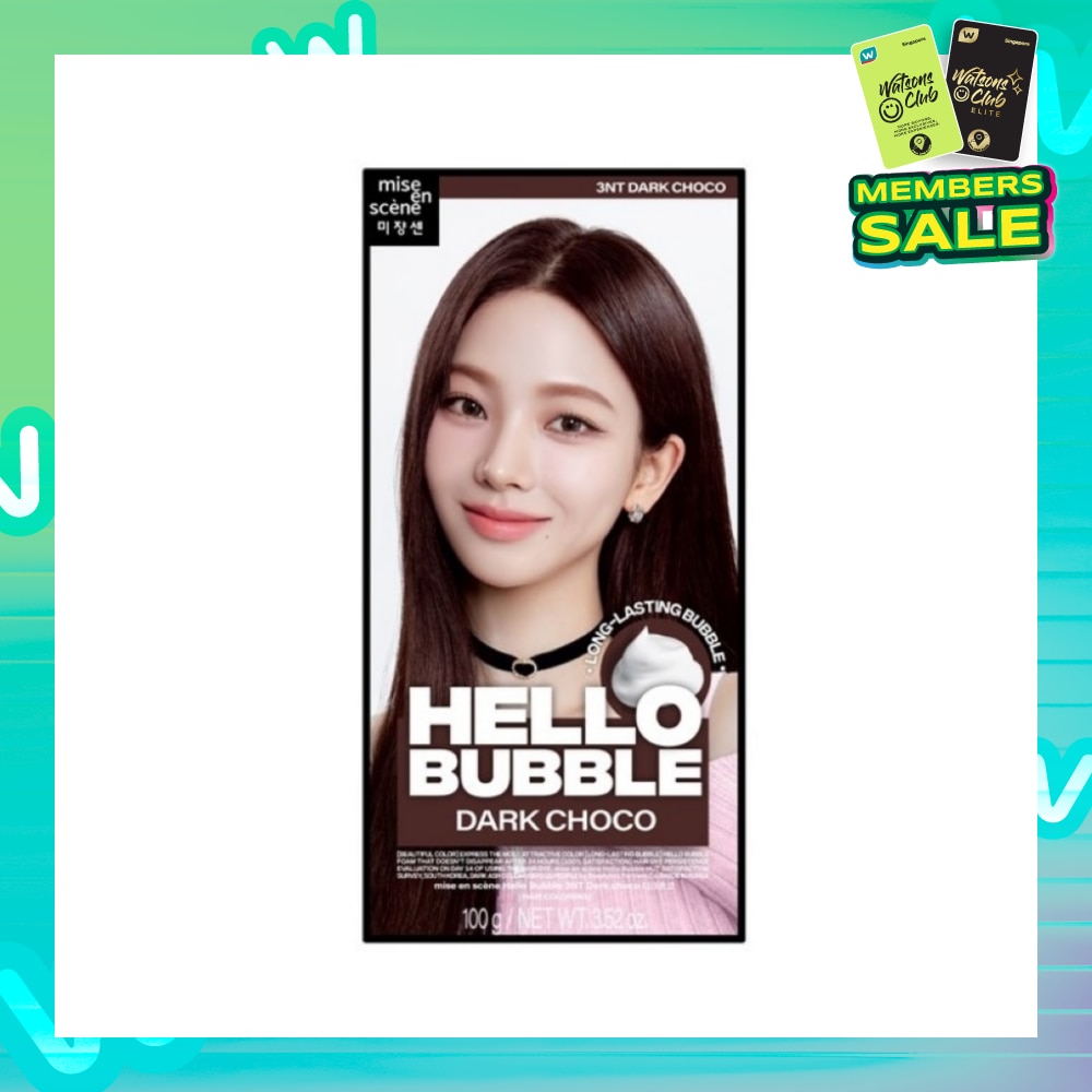 MISE-EN-SCÈNE Hello Bubble Dark Choco 3NT 1s