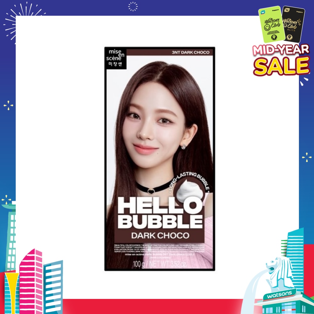 MISE-EN-SCÈNE Hello Bubble Dark Choco 3NT 1s