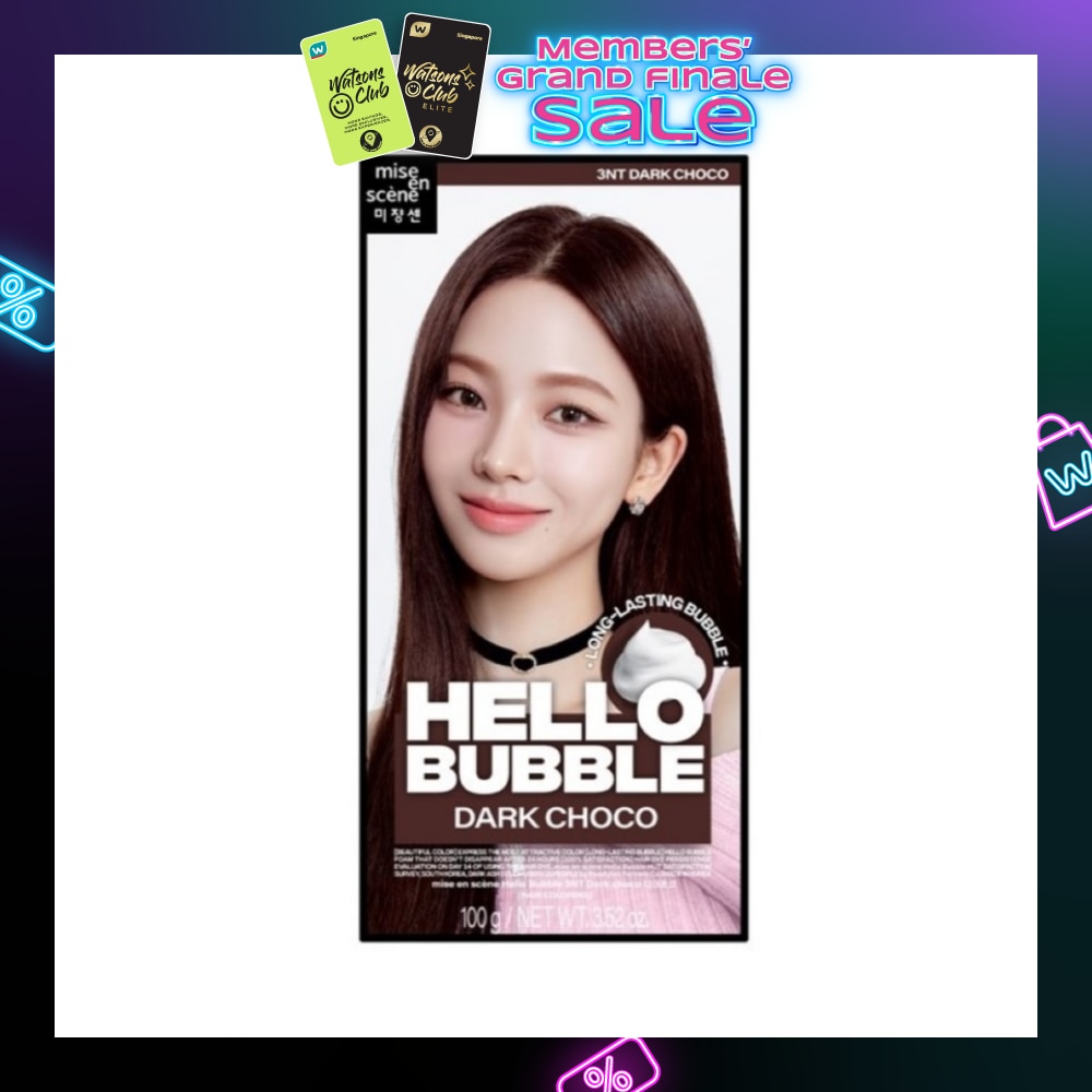 MISE-EN-SCÈNE Hello Bubble Dark Choco 3NT 1s