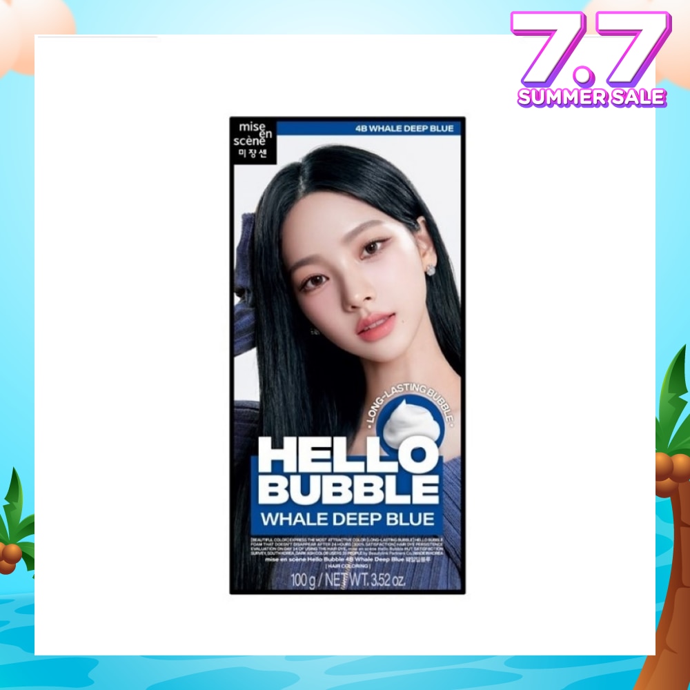 Hello Bubble Whale Deep Blue 4B 1s