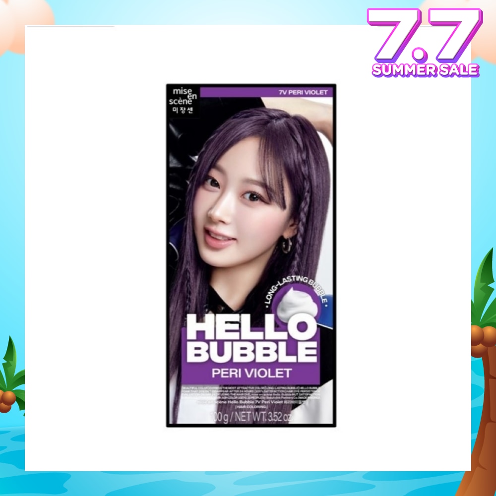 Hello Bubble Peri Violet 7V 1s