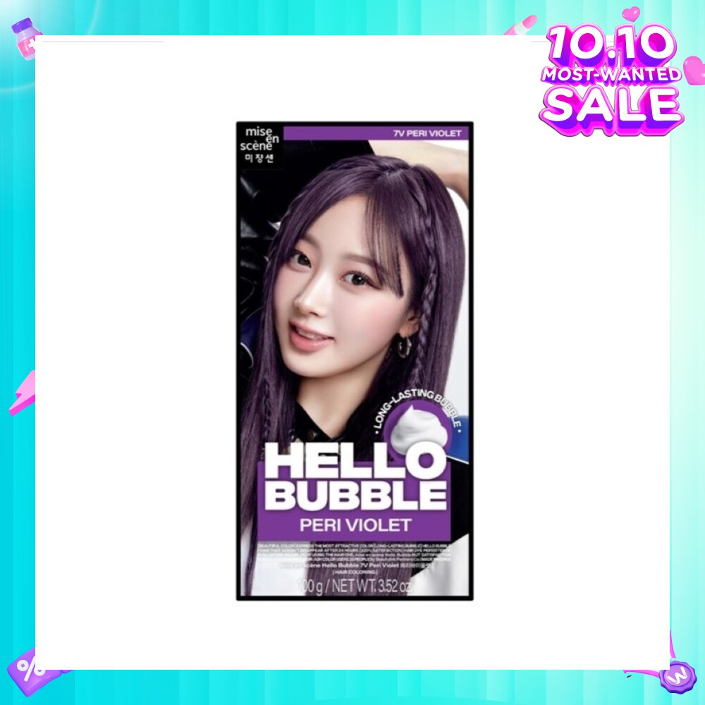 Hello Bubble Peri Violet 7V 1s