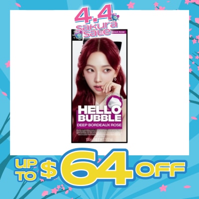 MISE-EN-SCÈNE - Hello Bubble Deep Bordeaux Rose 5BR 1s