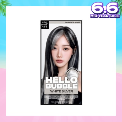 MISE-EN-SCÈNE Hello Bubble White Silver 11WS 1s