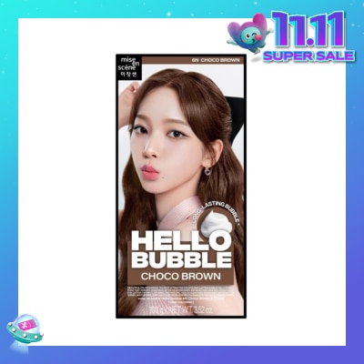 MISE-EN-SCÈNE Hello Bubble Choco Brown 6N 1s