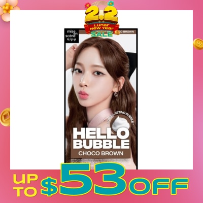 MISE-EN-SCÈNE Hello Bubble Choco Brown 6N 1s