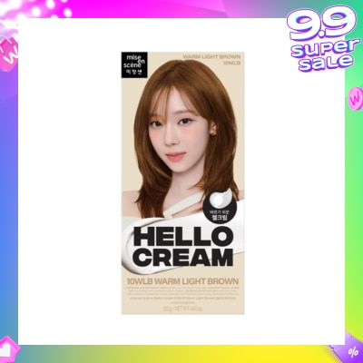 MISE-EN-SCÈNE Hello Cream Warm Light Brown 10WLB 1s