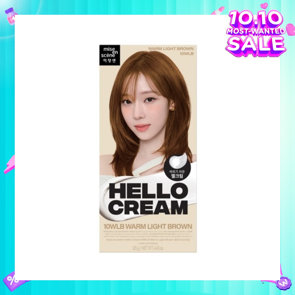 Hello Cream Warm Light Brown 10WLB 1s