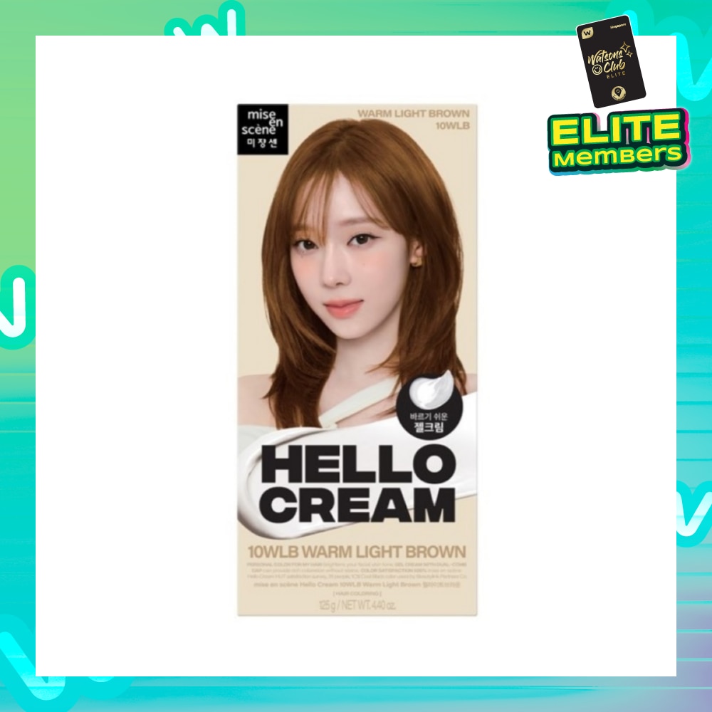 Hello Cream Warm Light Brown 10WLB 1s