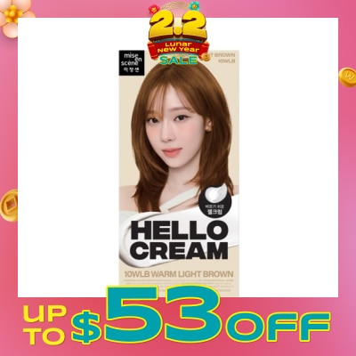 MISE-EN-SCÈNE Hello Cream Warm Light Brown 10WLB 1s