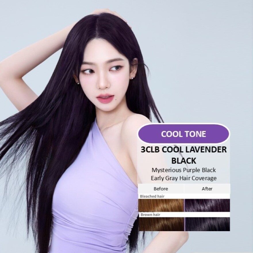 Hello Cream Cool Lavender Black 3CLB 1s