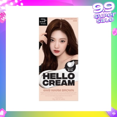 MISE-EN-SCÈNE Hello Cream Warm Brown 6WB 1s