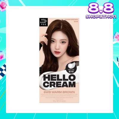 MISE-EN-SCÈNE Hello Cream Warm Brown 6WB 1s