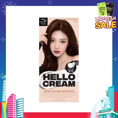 MISE-EN-SCÈNE Hello Cream Warm Brown 6WB 1s