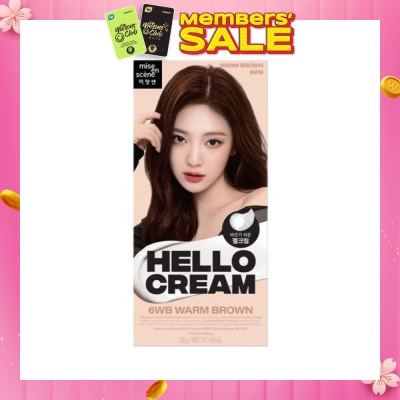MISE-EN-SCÈNE Hello Cream Warm Brown 6WB 1s