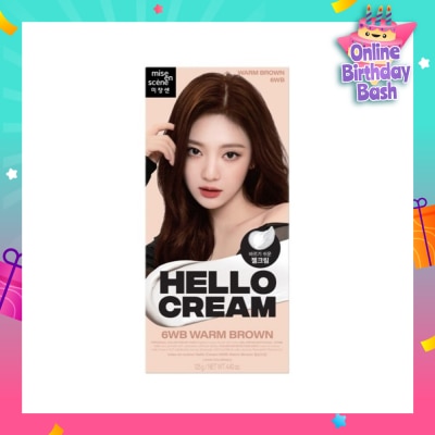 MISE-EN-SCÈNE Hello Cream Warm Brown 6WB 1s