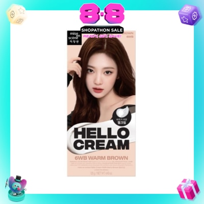 MISE-EN-SCÈNE - Hello Cream Warm Brown 6WB 1s