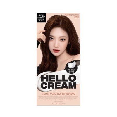 MISE-EN-SCÈNE Hello Cream Warm Brown 6WB 1s