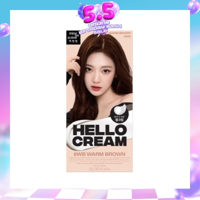 MISE-EN-SCÈNE - Hello Cream Warm Brown 6WB 1s