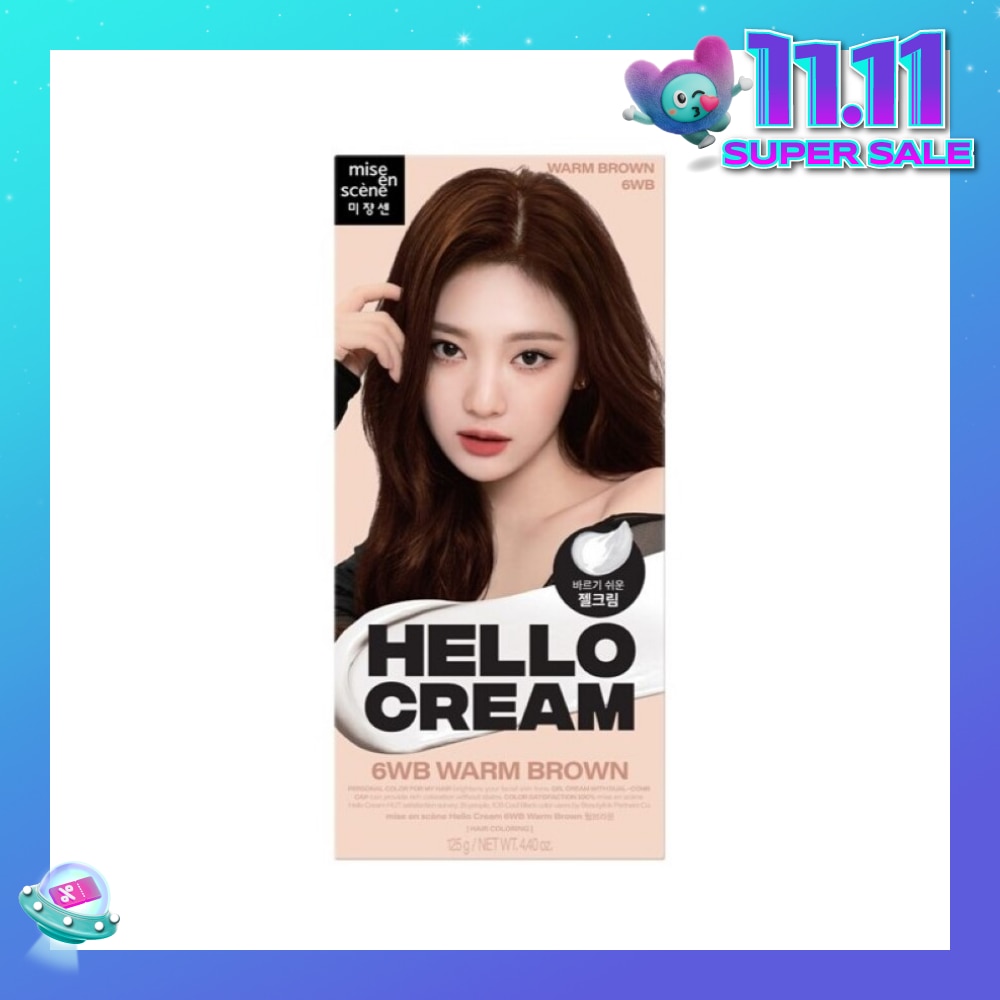 Hello Cream Warm Brown 6WB 1s