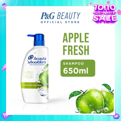 HEAD & SHOULDERS Apple Fresh Anti-Dandruff Shampoo 650ml