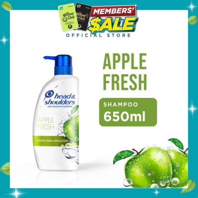 HEAD & SHOULDERS Apple Fresh Anti Dandruff Shampoo 650ml image