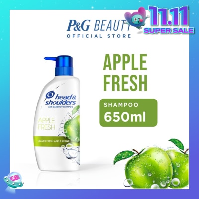 HEAD & SHOULDERS Apple Fresh Anti-Dandruff Shampoo 650ml