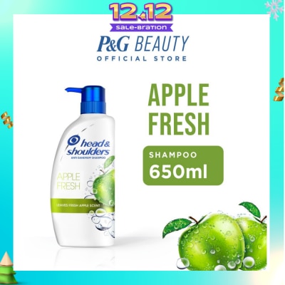 HEAD & SHOULDERS Apple Fresh Anti-Dandruff Shampoo 650ml